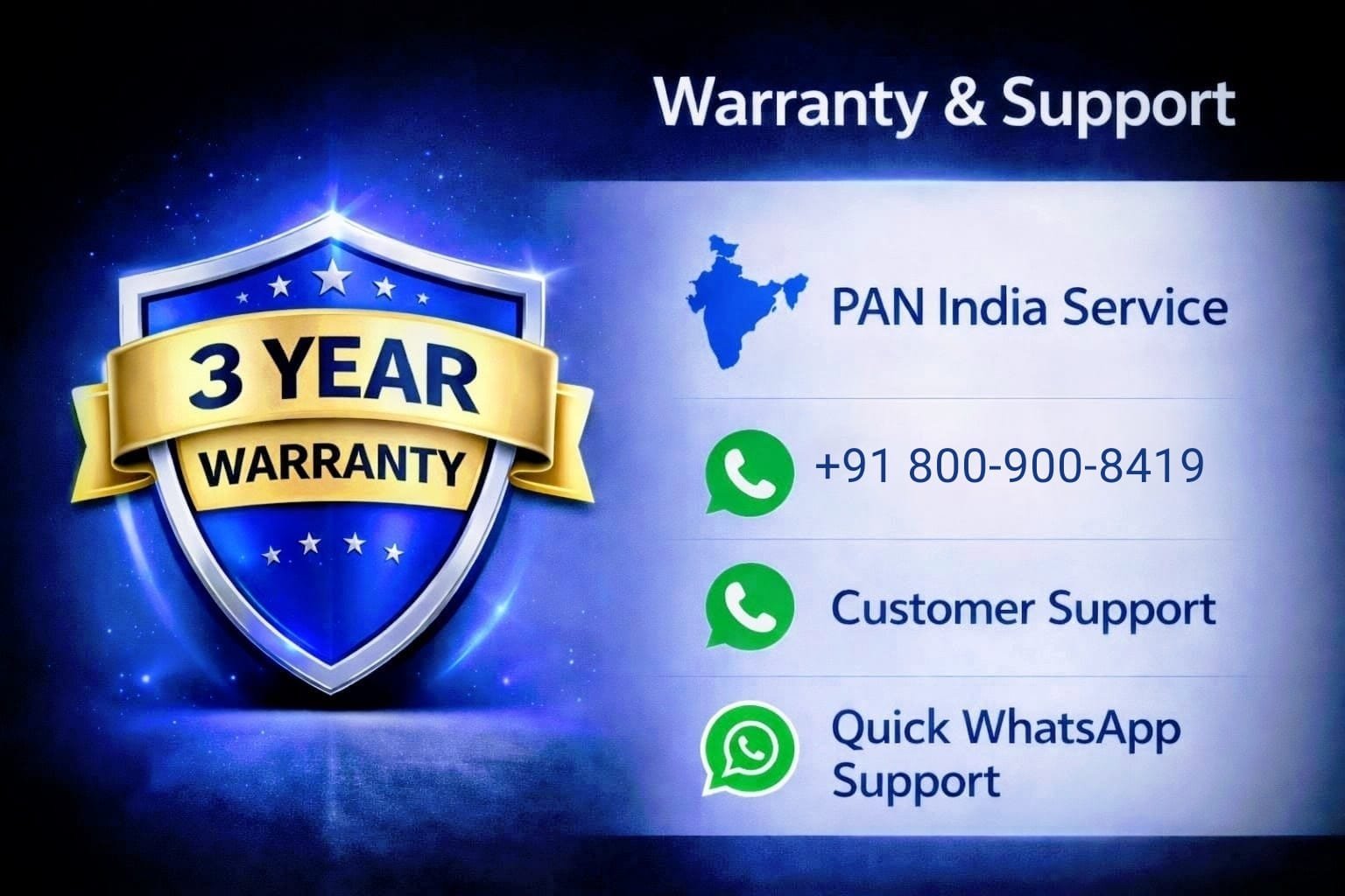 URJASTRA™ 51.2V 105Ah LiFePO4 Lithium Battery for E-Rickshaw | 3 Year Warranty | 3000+ Cycles | Smart BMS | 120KM Range - Image 7