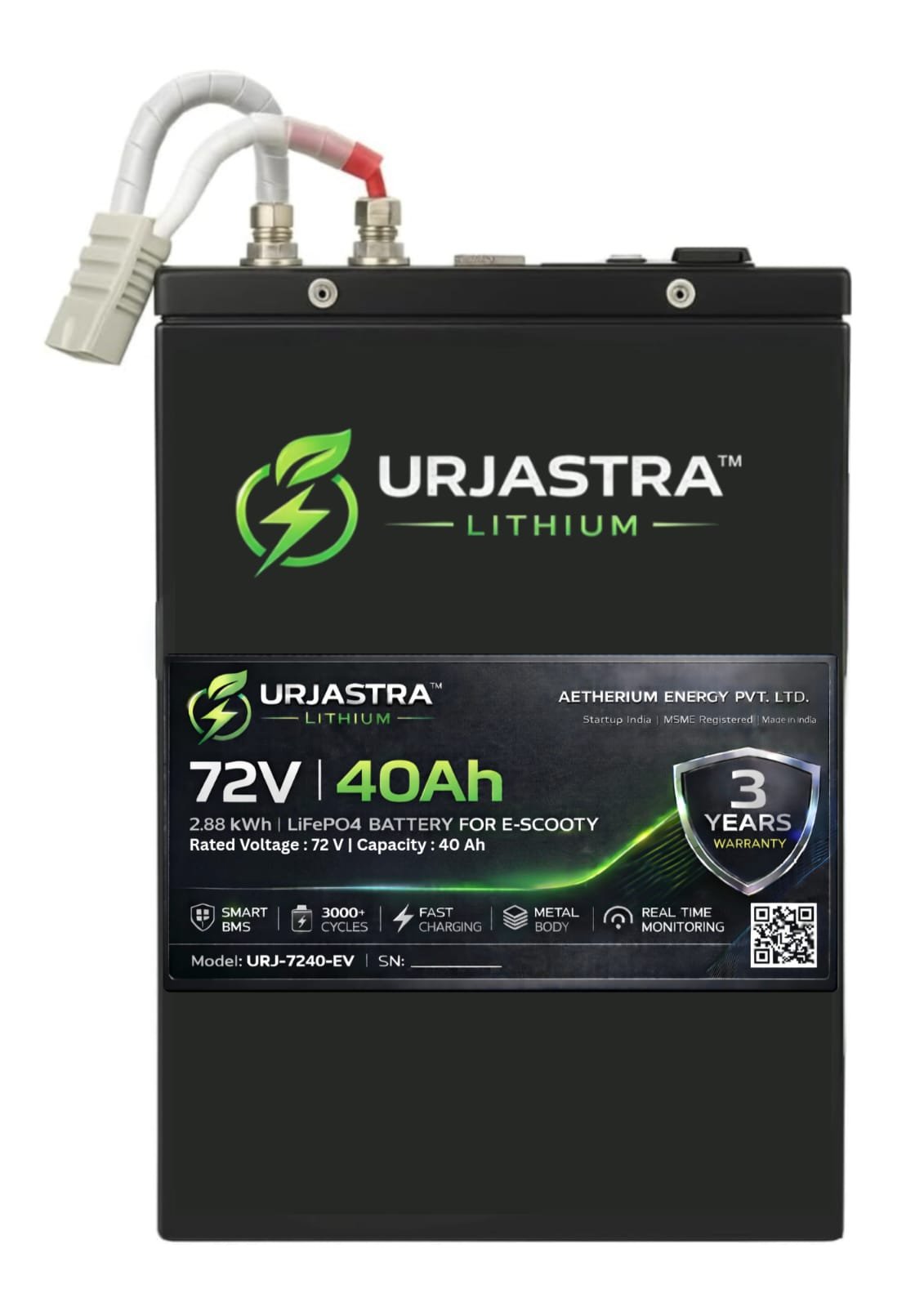 URJASTRA™ 72V 40Ah Lithium Battery